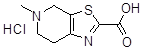 5-Methyl-4,5,6,7-tetrahydrothiazolo[5,4-c]pyridine-2-carboxylic acid hydrochloride