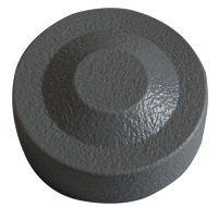 Polyisoprene rubber stopper for injection  