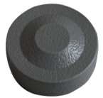 Polyisoprene rubber stopper for injection