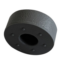 Polyisoprene rubber stopper for injection