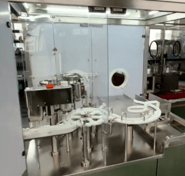 Filling and capping machine  