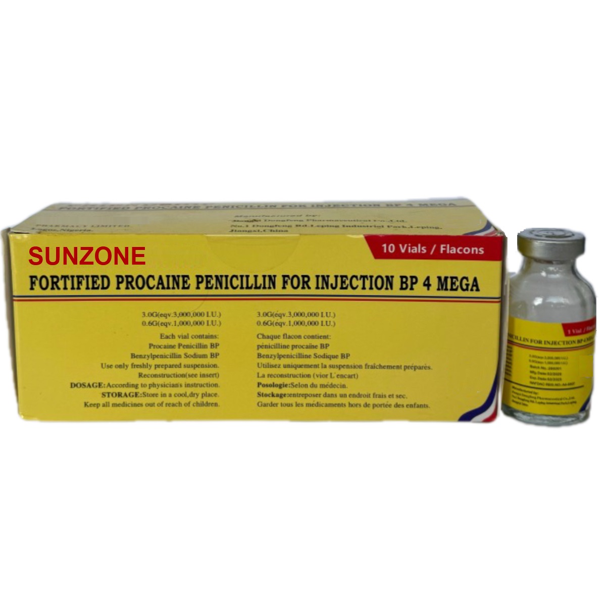 FORTIFIED PROCAINE PENICILLIN FOR INJECTION 4 Mega