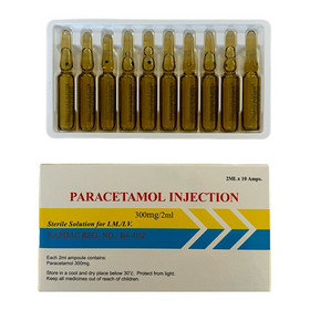 Paracetamol injection 300mg/2ml