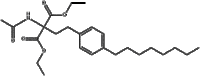 Diethyl 2-(acetamido)-2-(2-(4-octylphenyl)ethyl)propanedioate Cas 162358-08-9