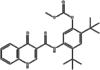 2,4-di-tert-butyl-5-(4-oxo-1,4-dihydroquinoline-3-carboxamido)phenyl methyl carbonate Cas No.1246213