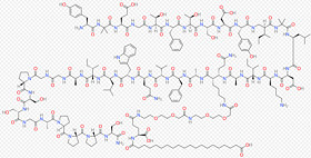 Tirzepatide- is used for the treatment of type 2 diabetes mellitus (T2D) and obesity