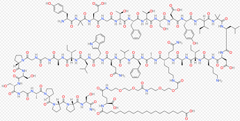 Tirzepatide- is used for the treatment of type 2 diabetes mellitus (T2D) and obesity