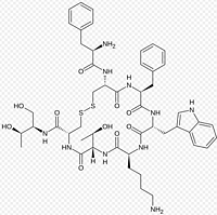 Octreotide Acetate-a longer acting synthetic octapeptide analog of naturally occurring somatostatin.