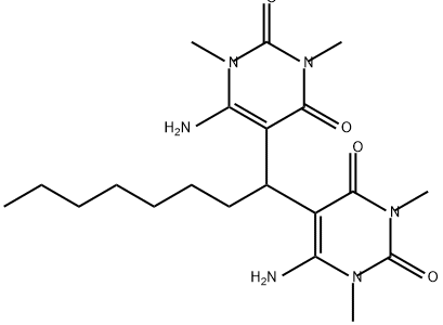 5,5'-octylidenebis[6-amino-1,3-dimethyl]-2,4-(1H,3H)-Pyrimidinedione] Cas 253195-26-5