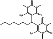 5,5'-octylidenebis[6-amino-1,3-dimethyl]-2,4-(1H,3H)-Pyrimidinedione] Cas 253195-26-5
