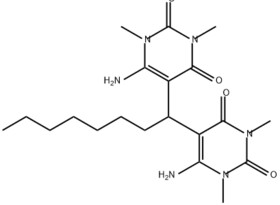 5,5'-octylidenebis[6-amino-1,3-dimethyl]-2,4-(1H,3H)-Pyrimidinedione] Cas 253195-26-5