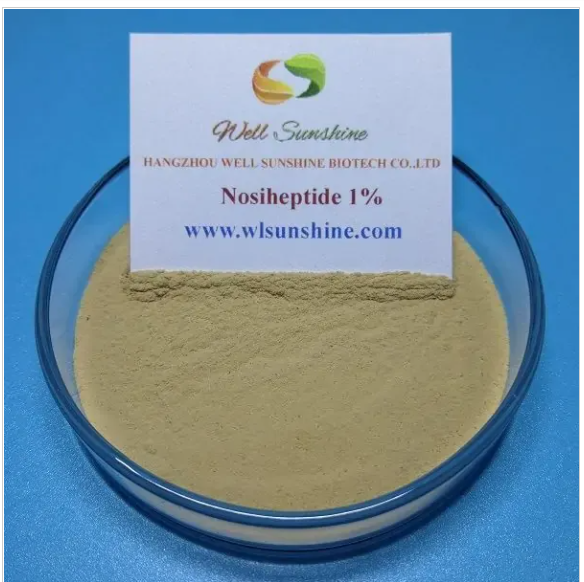 Nosiheptide 0.25%, 0.5%, 1.0%, 2%, 4%