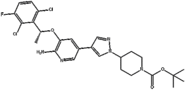 (R)-tert-butyl 4-(4-(6-aMino-5-(1-(2,6-dichloro-3-fluorophenyl)ethoxy)pyridin-3-yl)-1H-pyrazol-1-yl)