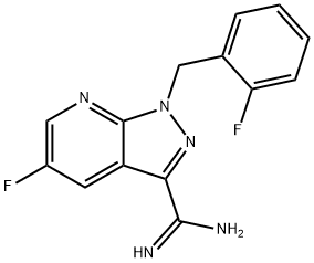 5-fluoro-1-(2-fluorobenzyl)-1H-pyrazolo[3,4-b]pyridine-3-carboximidamide Cas No.1350653-27-8