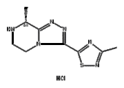 (R)-3-Methyl-5-(8-methyl-5,6,7,8-tetrahydro-[1,2,4]triazolo[4,3-a]pyrazin-3-yl)-1,2,4-thiadiazole Hy