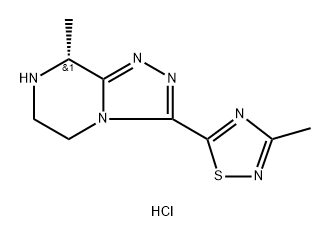 (R)-3-Methyl-5-(8-methyl-5,6,7,8-tetrahydro-[1,2,4]triazolo[4,3-a]pyrazin-3-yl)-1,2,4-thiadiazole Hy