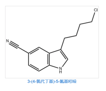 3-(4-Chlorbutyl)-1H-indol-5-carbonitril