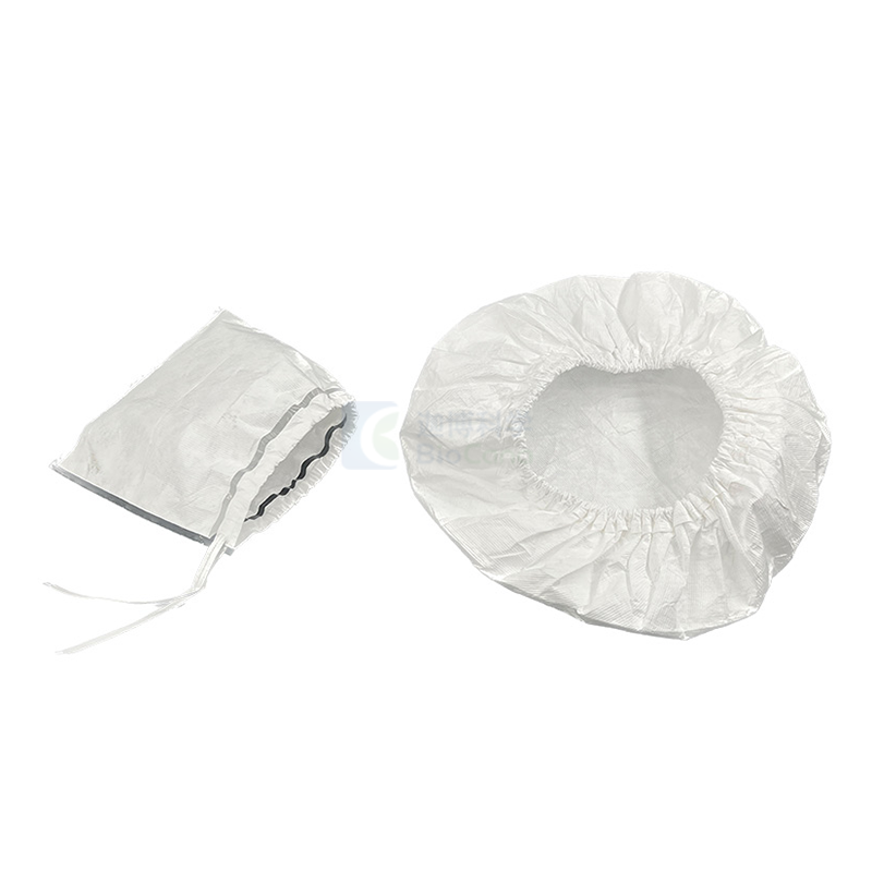Tyvek 1421B 无菌软体呼吸帽 抽绳和皮筋款  