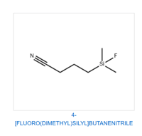 4-[fluoro(dimethyl)silyl]butanenitrile