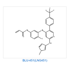 2-Propenamide, N-[4-fluoro-3-[[2-[(1-methyl-1H-pyrazol-4-yl)amino]-5-[4-(trifluoromethyl)phenyl]-4-p