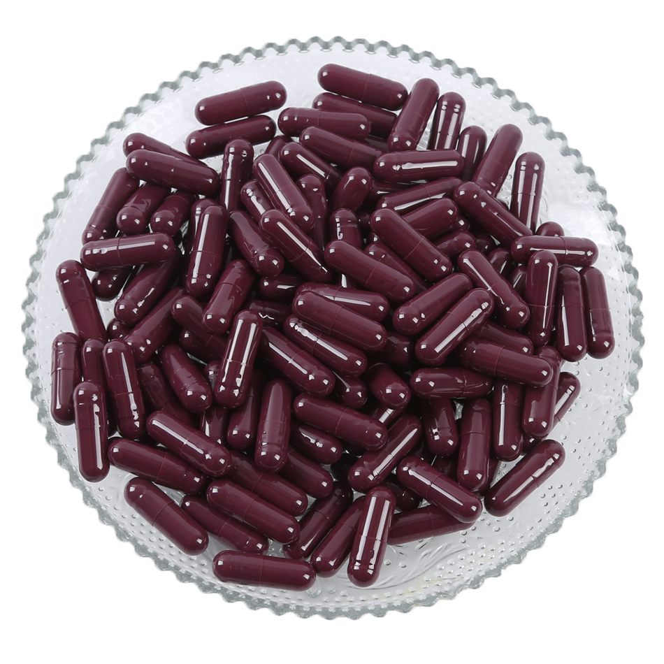 empty veggie capsules with different sizes and colors HPMC capsules