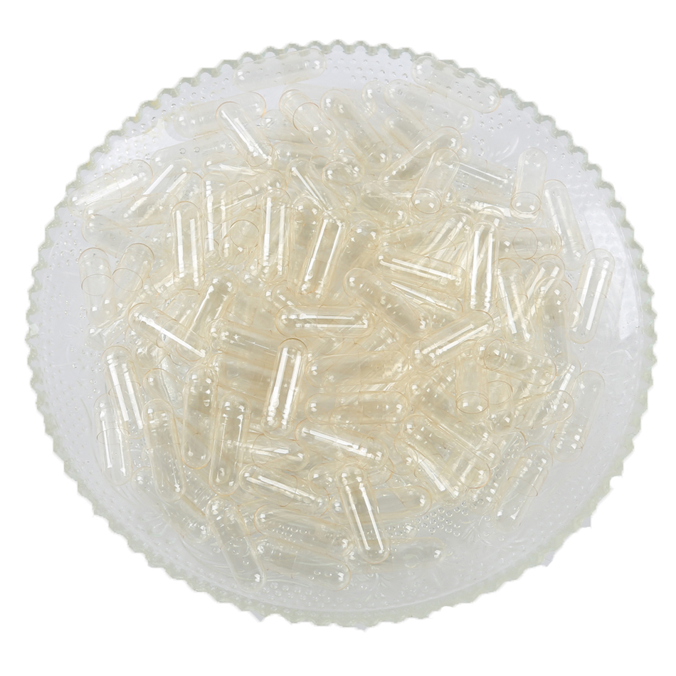 Size 1 White Hard vegetable empty capsules vegan capsules Vegetarian capsules  