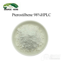 High Quality Pure Pterostilbene 98% Powder Cosmetic Raw Material