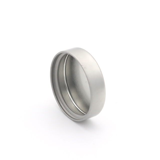 38/400 Silver Tinplate Unishell Cap  