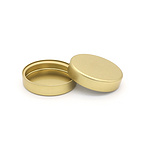 45/400 Gold Screw Tinplate Unishell Cap