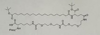 Fmoc-Lys(tBuO-Ara-Glu(AEEA-AEEA)-OtBu)-OH