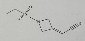 2-[1-(ETHYLSULFONY)AZETIDIN-3-YLIDENE)ACETONITRILE