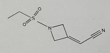 2-[1-(ETHYLSULFONY)AZETIDIN-3-YLIDENE)ACETONITRILE