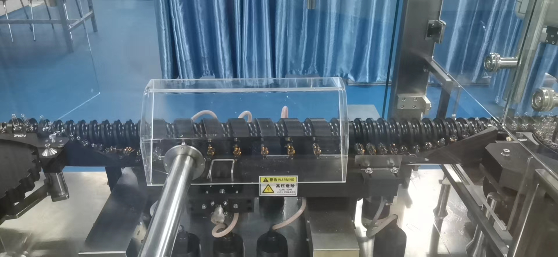 high voltage leak detector ampoule vial leak detector  