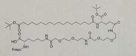 Fmoc-Lys(tBuO-Ste-Glu(AEEA-AEEA)-OtBu)-OH