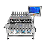 High Speed 8-line Strip Medicine Powder Check Weigher Machine for Packaging Lines