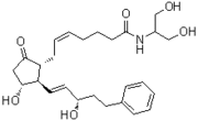 Dihydroxypropyl didehydrolatanoprostamid