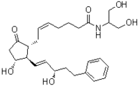 Dihydroxypropyl didehydrolatanoprostamid