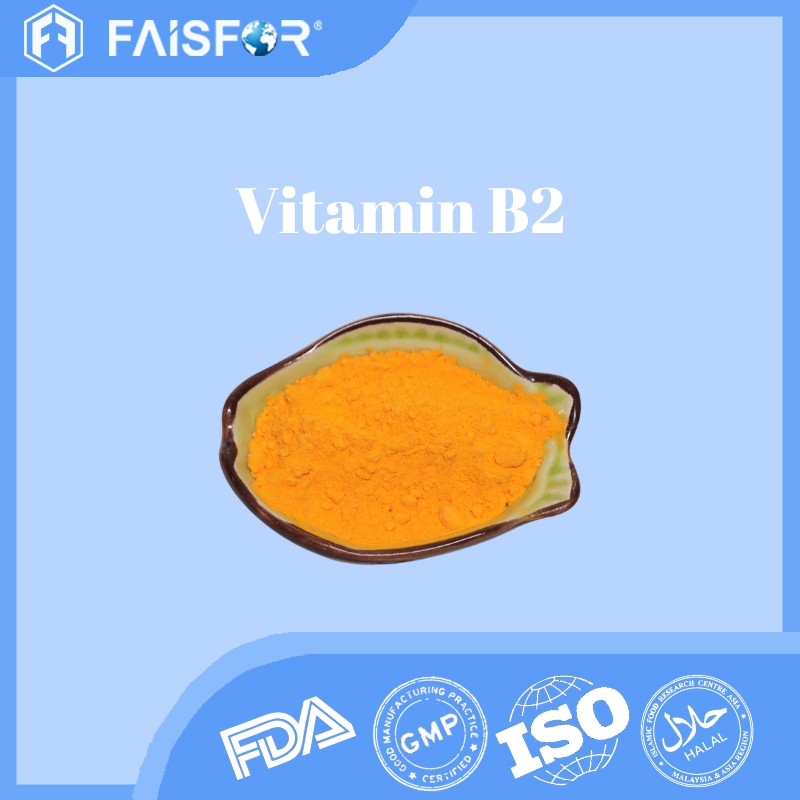 Factory Price Feed Grade 80% Vitamin B2/Riboflavin Powder Vb2  