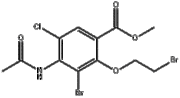 Methyl 4-(acetylamino)-3-bromo-2-(2-bromoethoxy)-5-chlorobenzoate