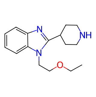 1-(2-Ethoxyethyl)-2-(4-piperidinyl)-1H-benzimidazole