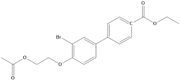 Ethyl 4′-[2-(acetyloxy)ethoxy]-3′-bromo[1,1′-biphenyl]-4-carboxylate