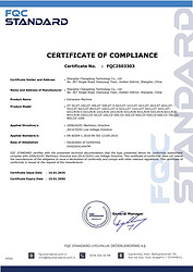 CE Certificate of Extraction Machine