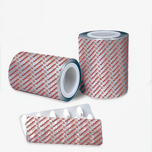 Aluminum blister foil heat sealing with PVC alu alu  