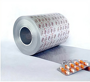 Aluminum blister foil seal and close with alu alu or PVC blister