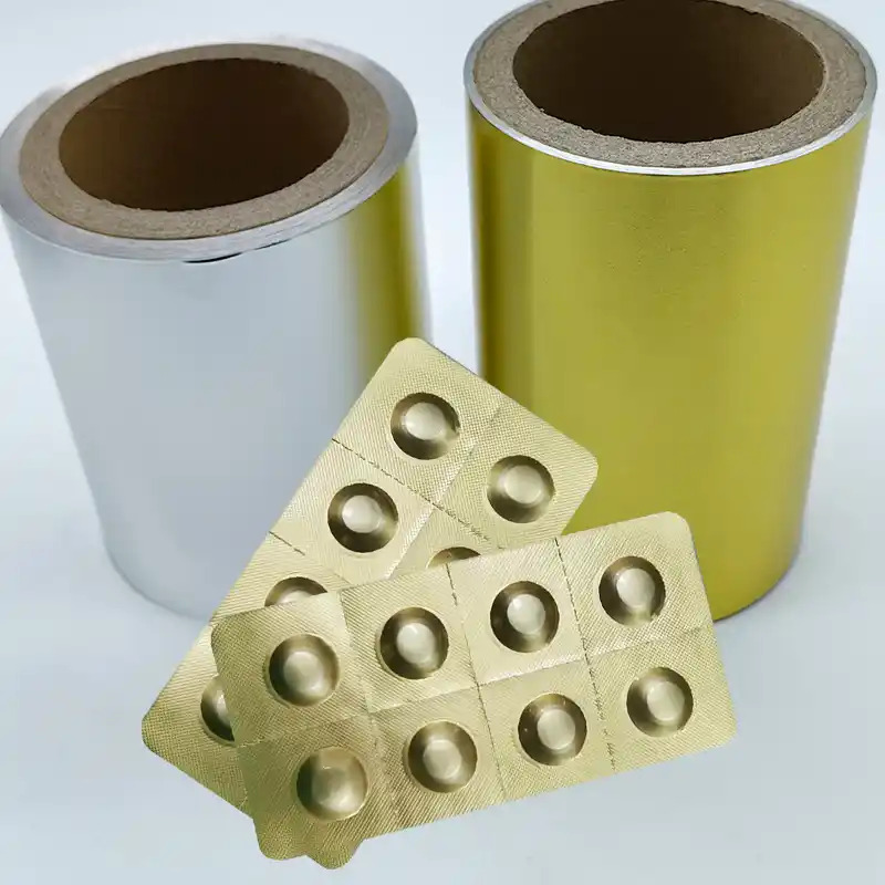 OPA/AL/PVC 140-160micron alu alu foil  