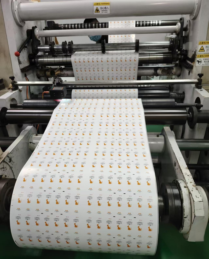 Paper alu compostie foil roll paper laminated aluminum HSL coating