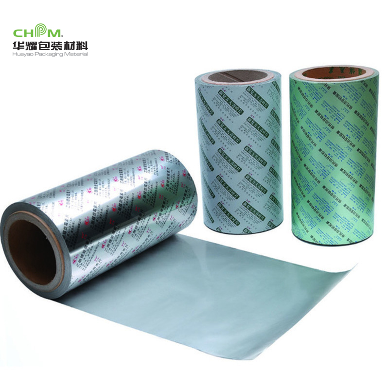 Aluminum blister foil heat sealing with PVC alu alu