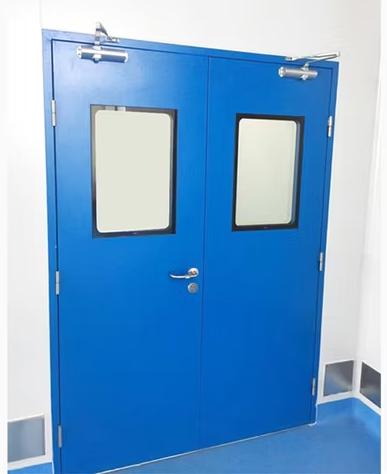 Galvanized Steel Cleanroom Door  
