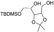 L-Arabinitol, 1-O-[(1,1-dimethylethyl)dimethylsilyl]-3,4-O-(1-methylethylidene)-