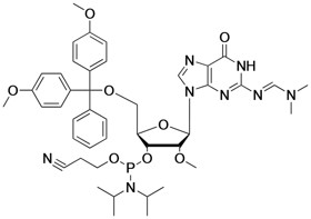5'-O-DMT-2'-OMe-dmf-G-CEPhosphoramidite